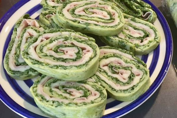 Rollitos de espinacas