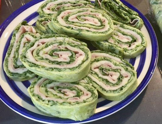 Rollitos de espinacas