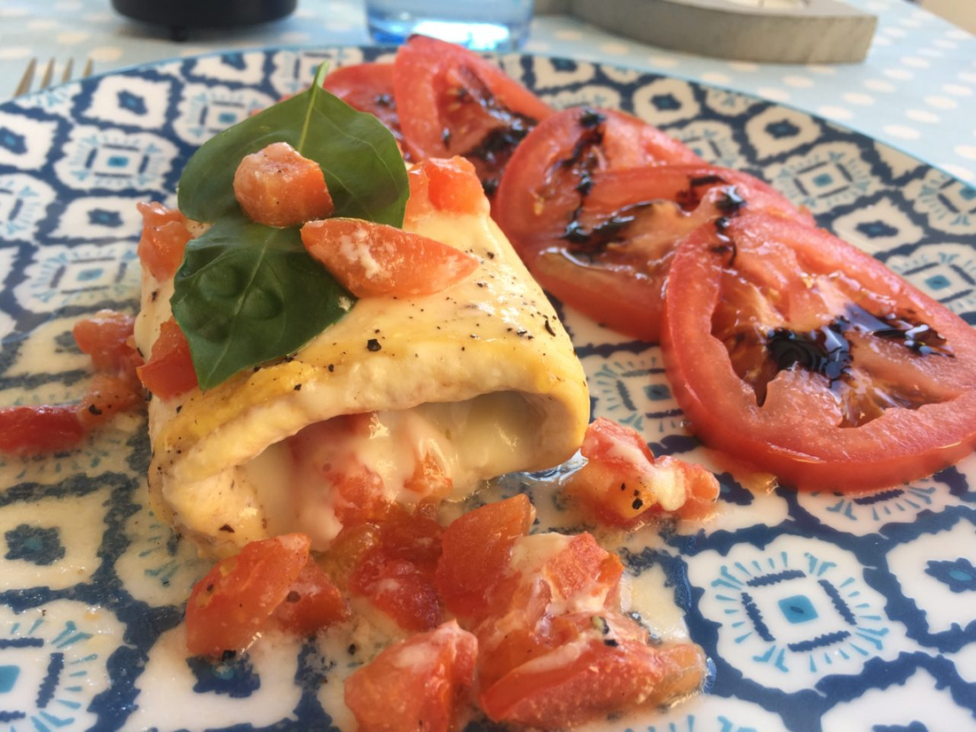 Pechuga de pollo a la Caprese