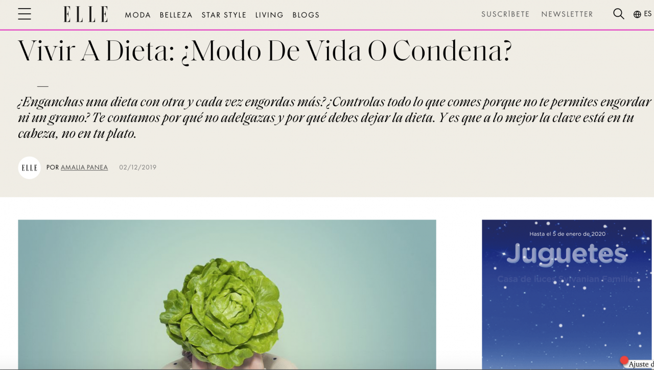 Vivir A Dieta: ¿Modo De Vida o Condena?