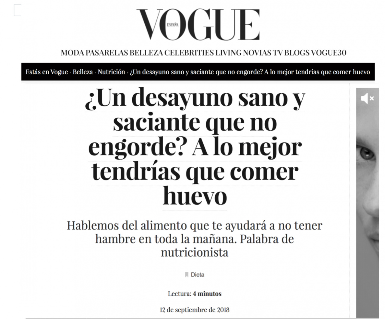 ¿Un desayuno sano y saciante que no engorde? A lo mejor tendrías que comer huevo