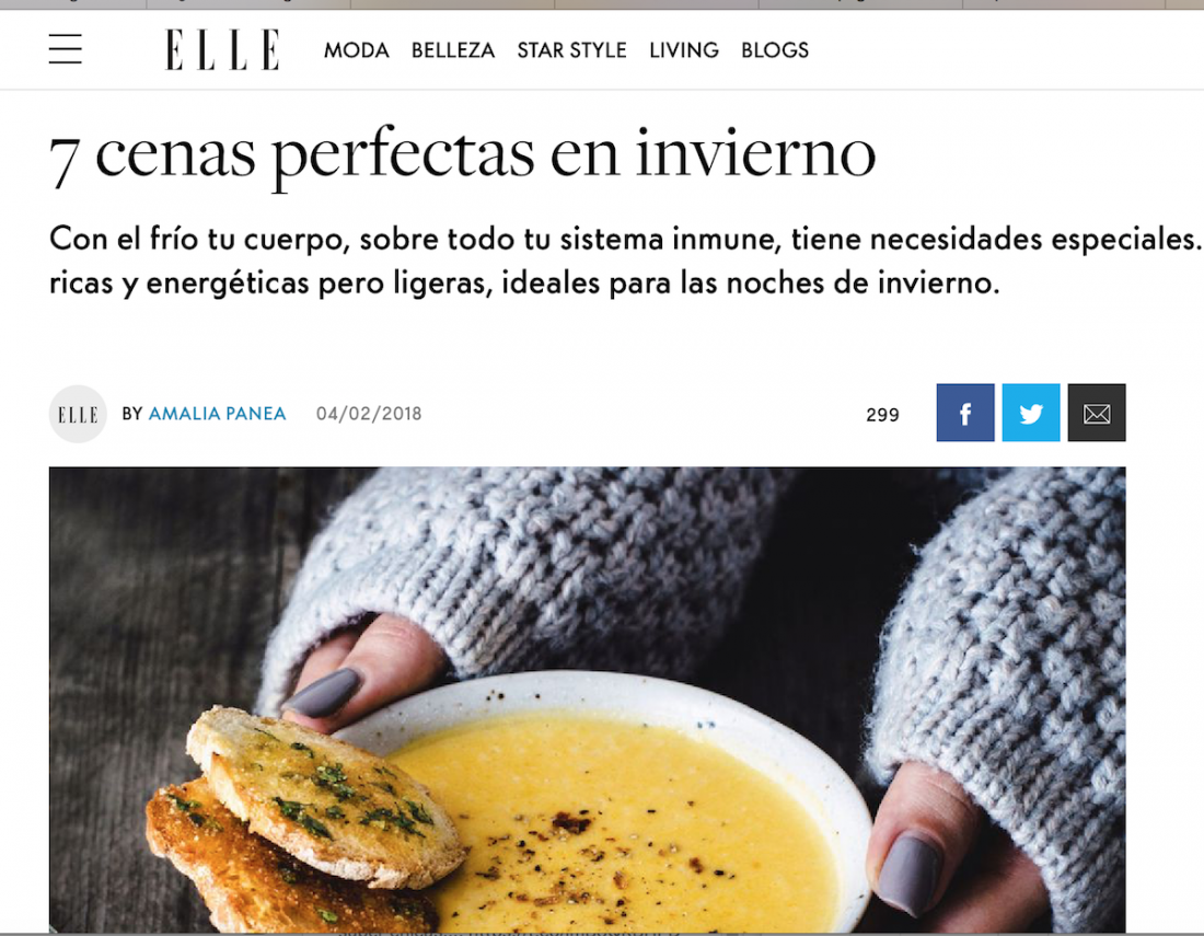 7 cenas perfectas en invierno